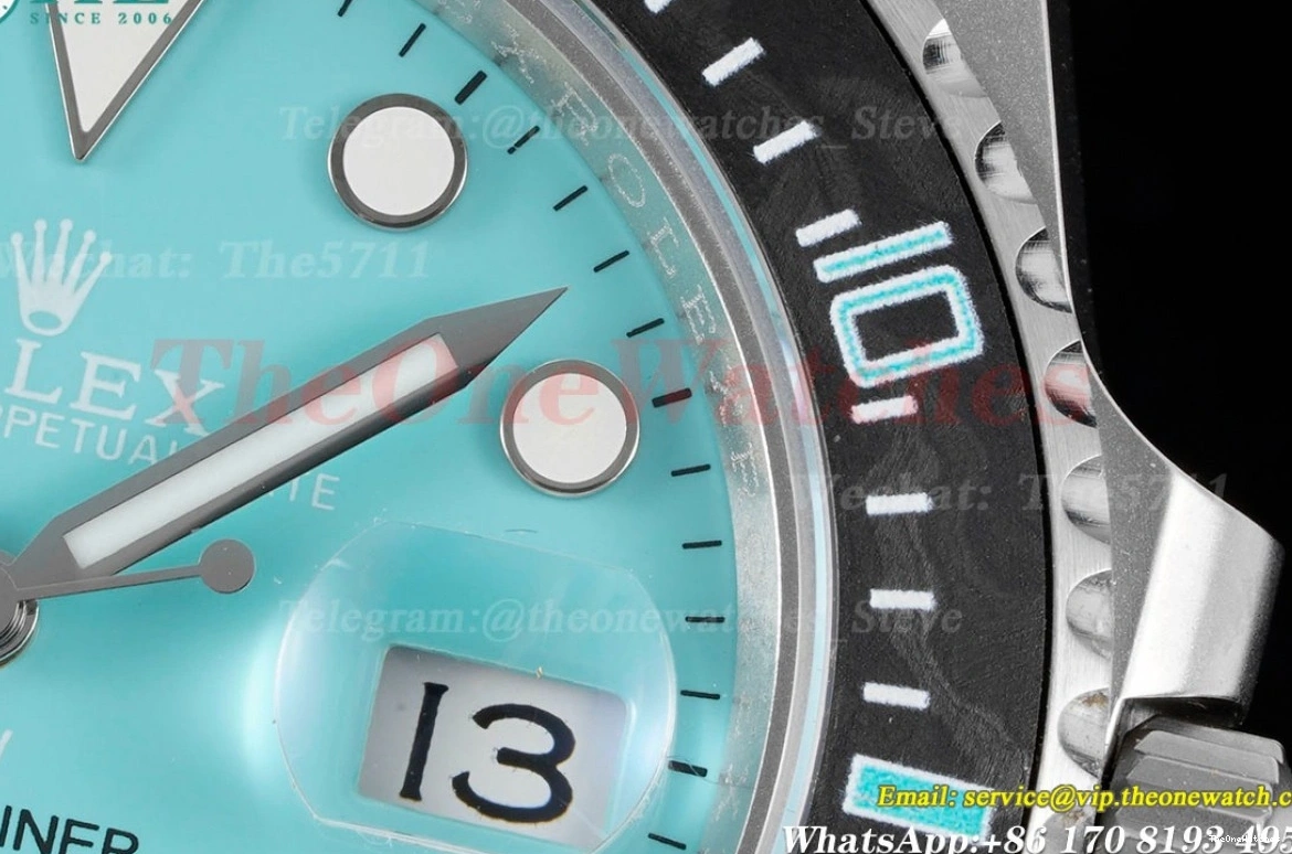 VR3135 TI Submariner TI Tiffany Dial 40mm DIW DIWF 904L 0224